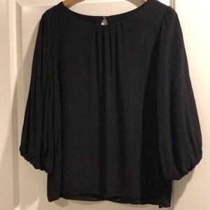 Black Ann Taylor Blouse